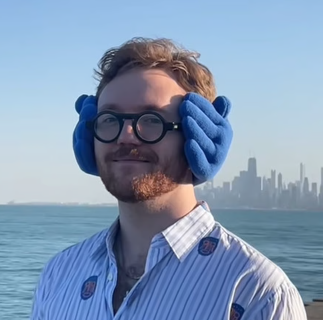 Artistic Hand Earmuffs