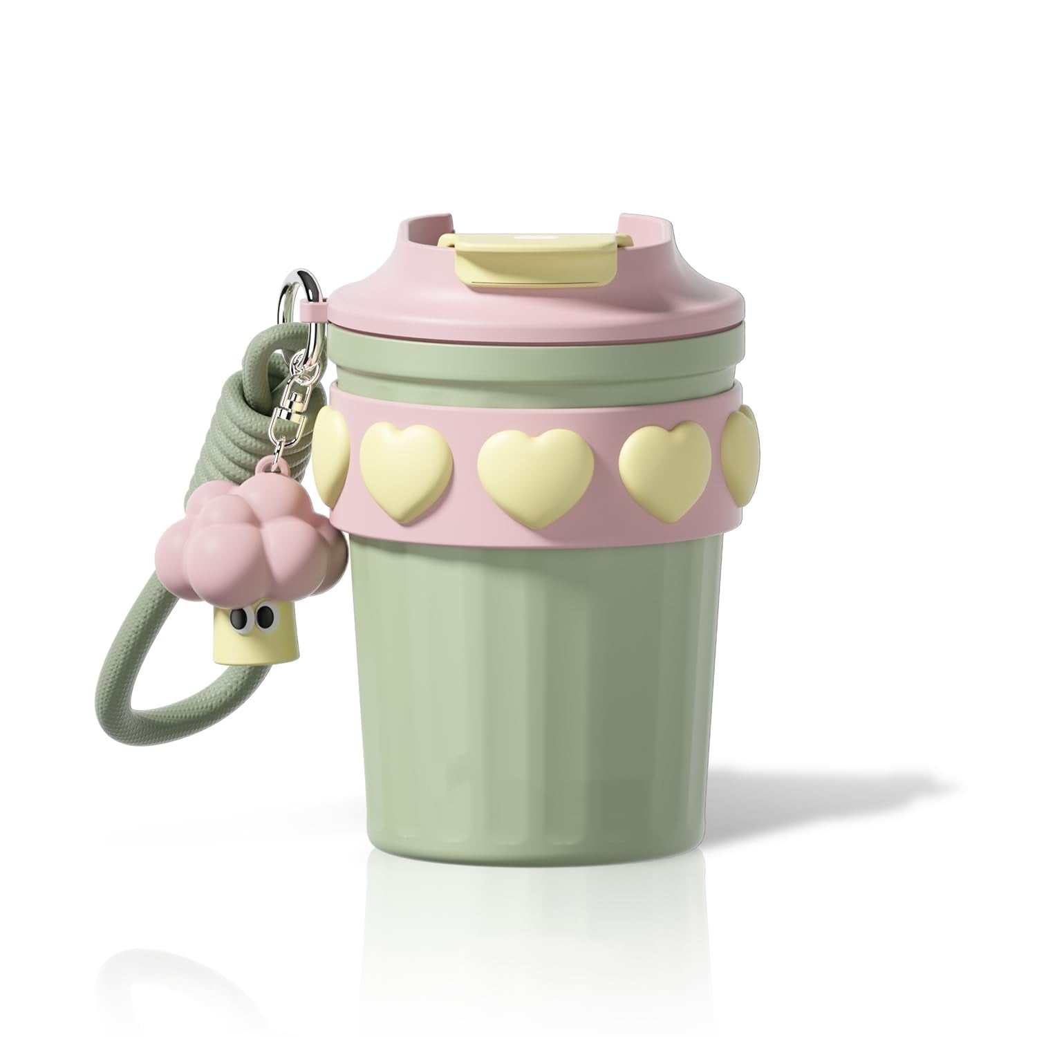 12 Oz Travel Coffee Mug With Lid